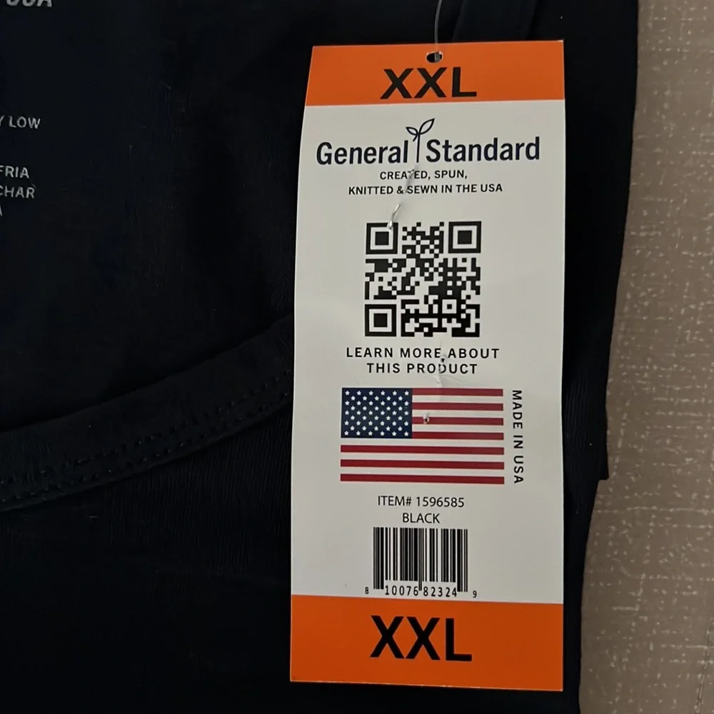 (General standard) 100% cotton Ladies T-shirts in dark blue size2XL - Picture 7 of 16